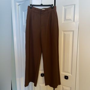 Tailored Wide Leg Pants